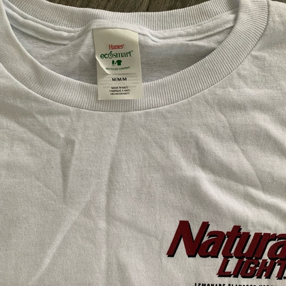 Natural Light Beer Tee Shirt - Picture 4 of 5